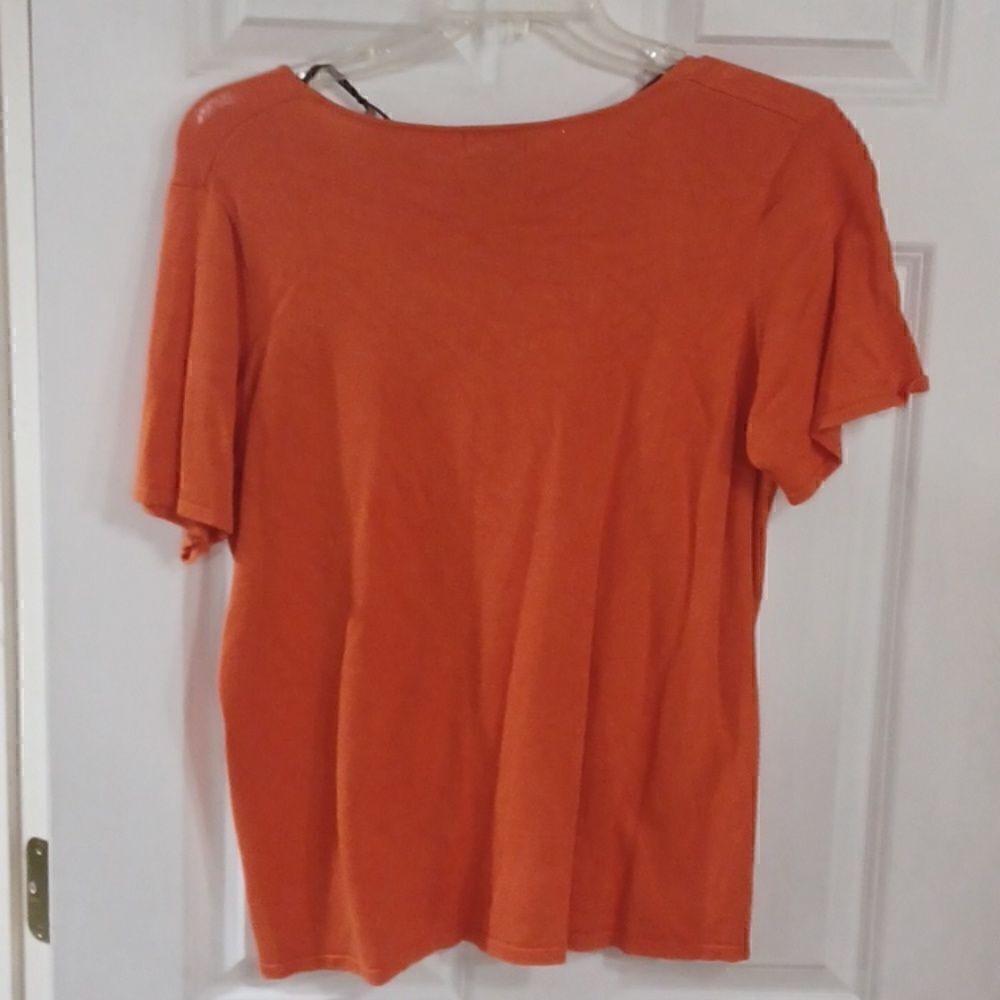 Boho Orange Top  - Picture 5 of 5